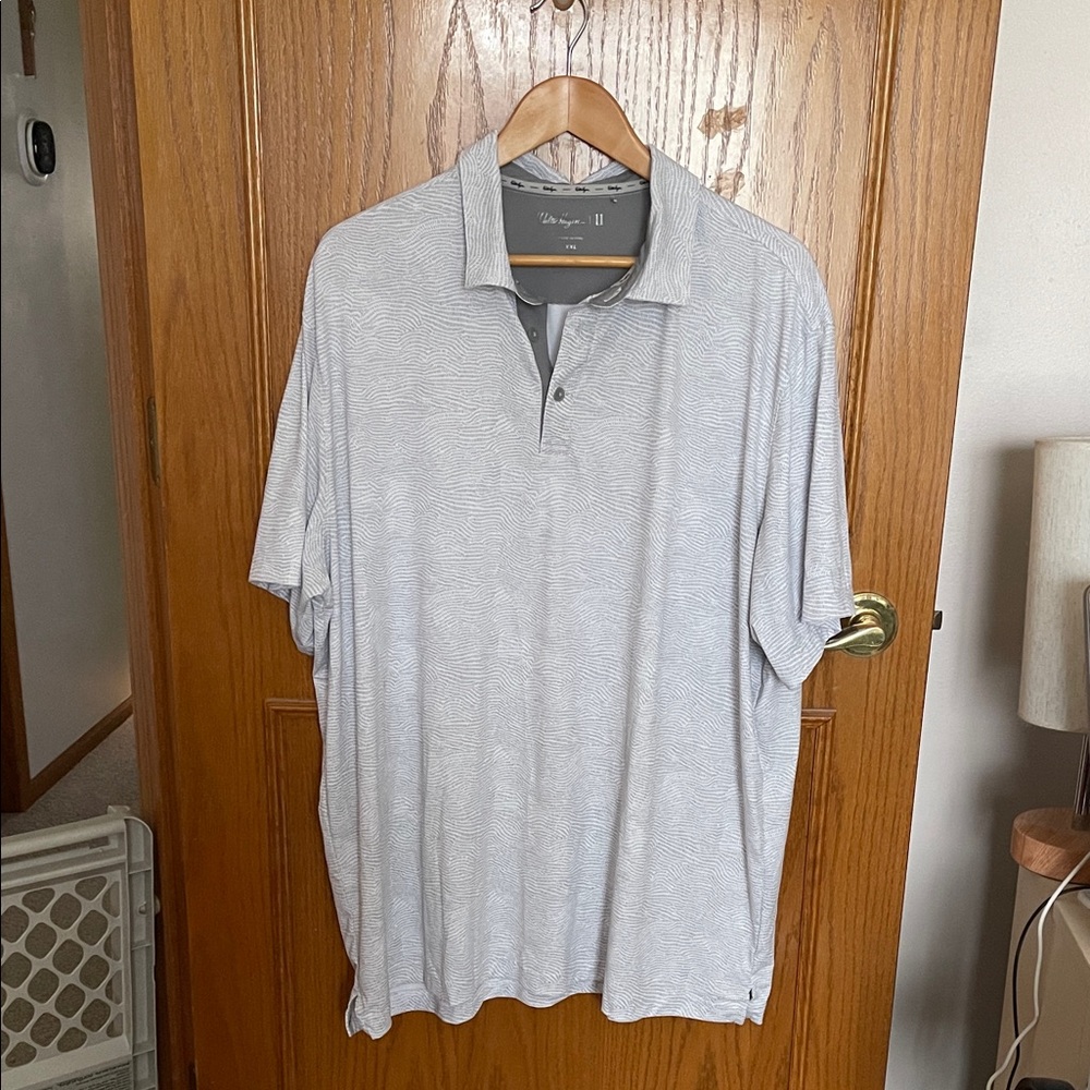 Walter Hagen Light Gray Men's Polo Shirt